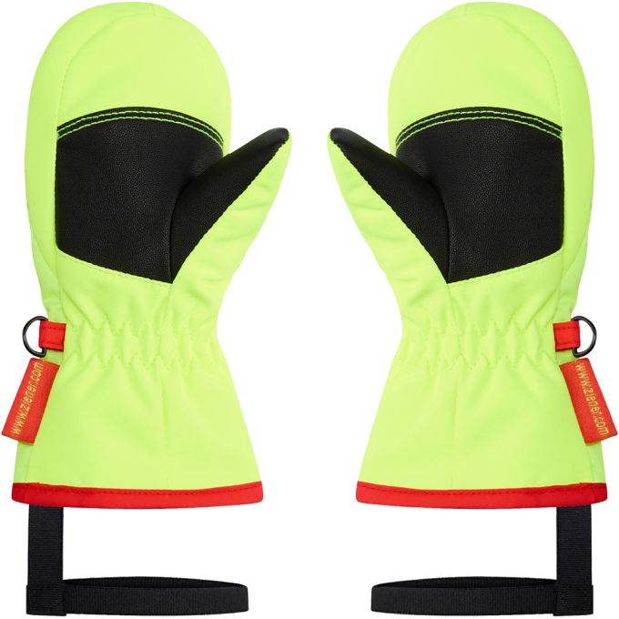 Ziener рукавиці лыжные Lemmi Jr poison yellow 2