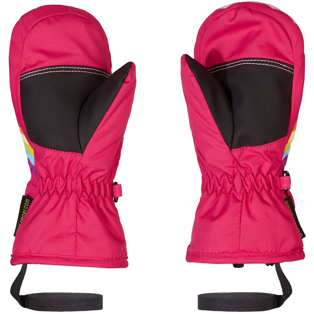 Ziener рукавиці лыжные Lemmi Jr pop pink 2
