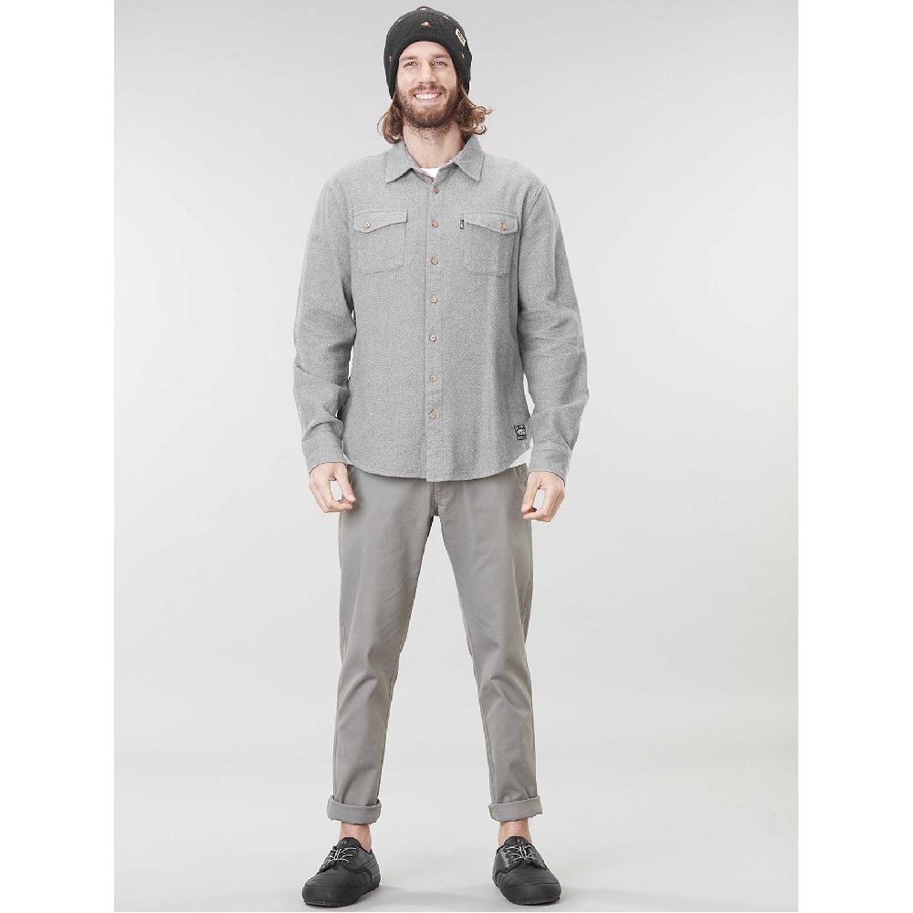 Picture Organic сорочка Lewell grey L