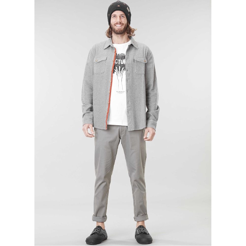 Picture Organic сорочка Lewell grey L