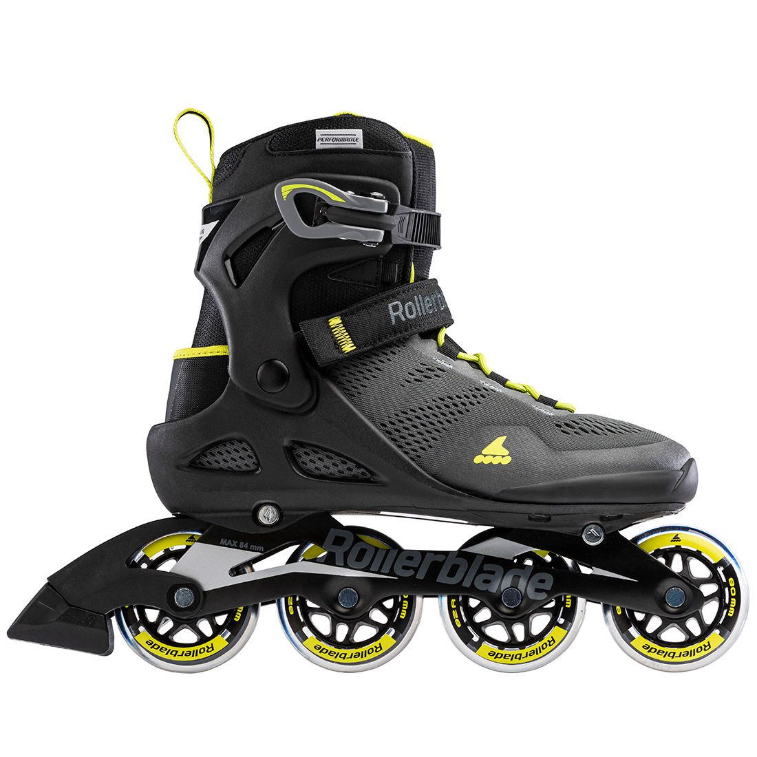 Rollerblade ролики Macroblade 80 2024 black-lime 260