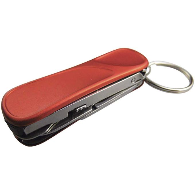 Munkees 2502 брелок-мультиинструмент Manicure Multi Tool red