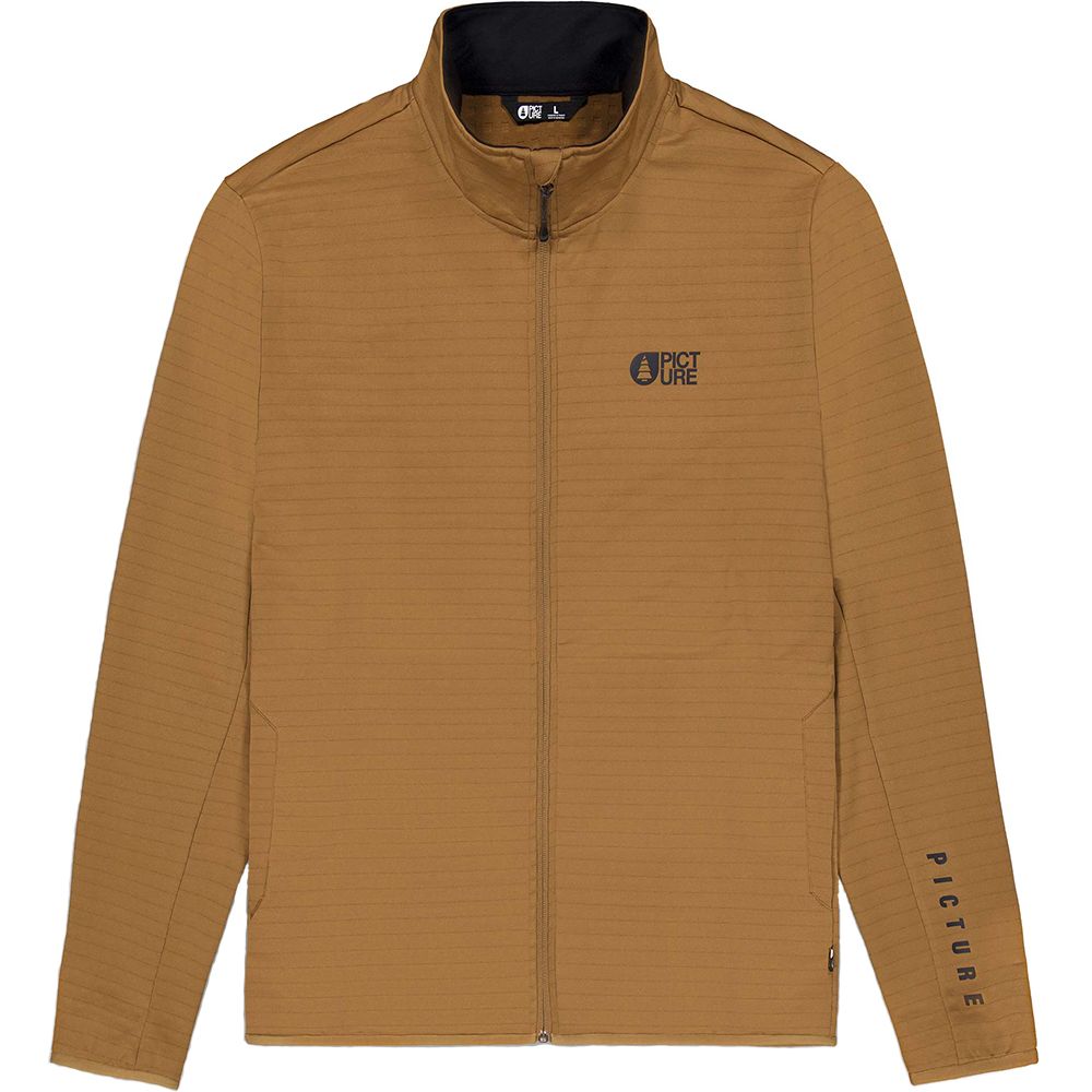 Picture Organic куртка флисова Marlay brown sugar L