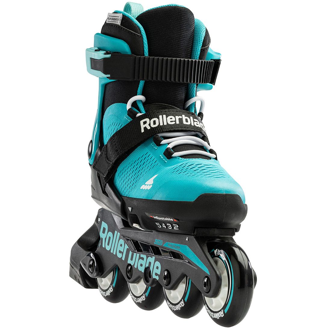 Rollerblade ролики Microblade 2024 aqua-black 28-32