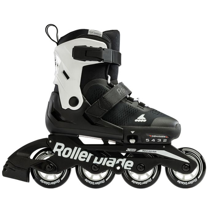 Rollerblade ролики Microblade 2024 black-white 28-32