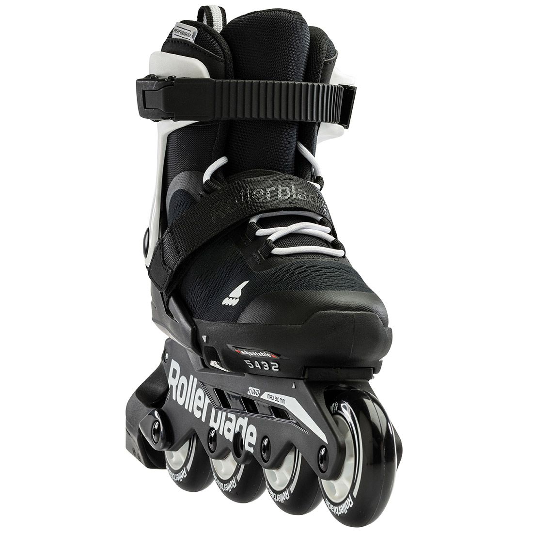 Rollerblade ролики Microblade 2024 black-white 28-32