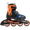 Rollerblade ролики Microblade 2024 midnight blue-warm orange 28-32