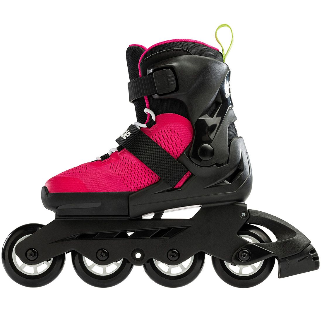Rollerblade ролики Microblade 2024 pink-light green 28-32