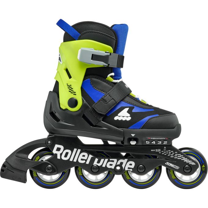 Rollerblade ролики Microblade black-blue 28-32