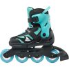 Rollerblade ролики Microblade black-light blue 28-32