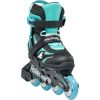 Rollerblade ролики Microblade black-light blue 28-32