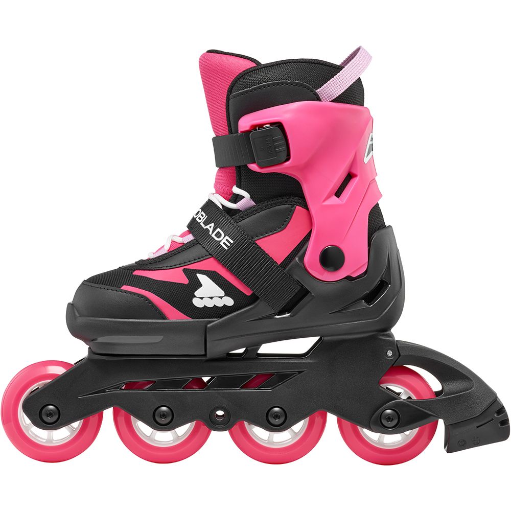 Rollerblade ролики Microblade black-pink 33-36.5