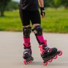 Rollerblade ролики Microblade black-pink 33-36.5