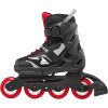 Rollerblade ролики Microblade black-red 28-32