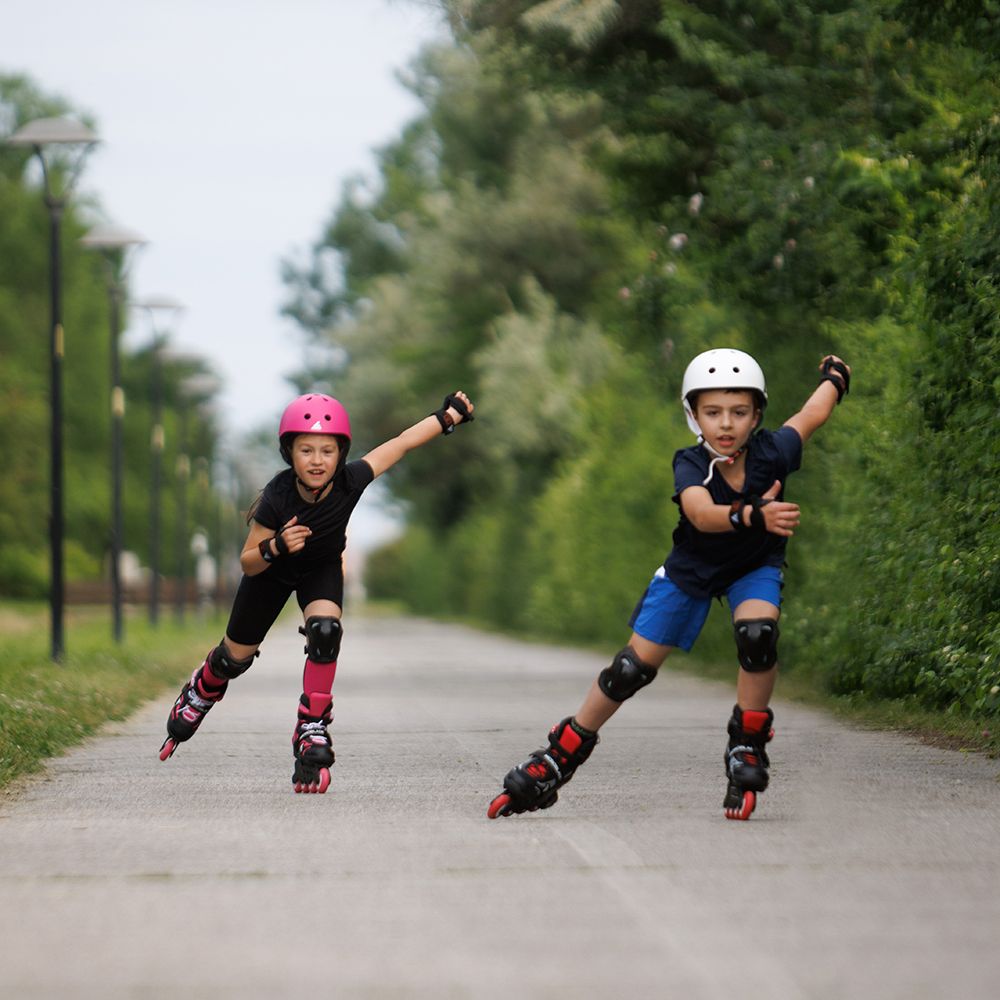 Rollerblade ролики Microblade Combo black-red 28-32
