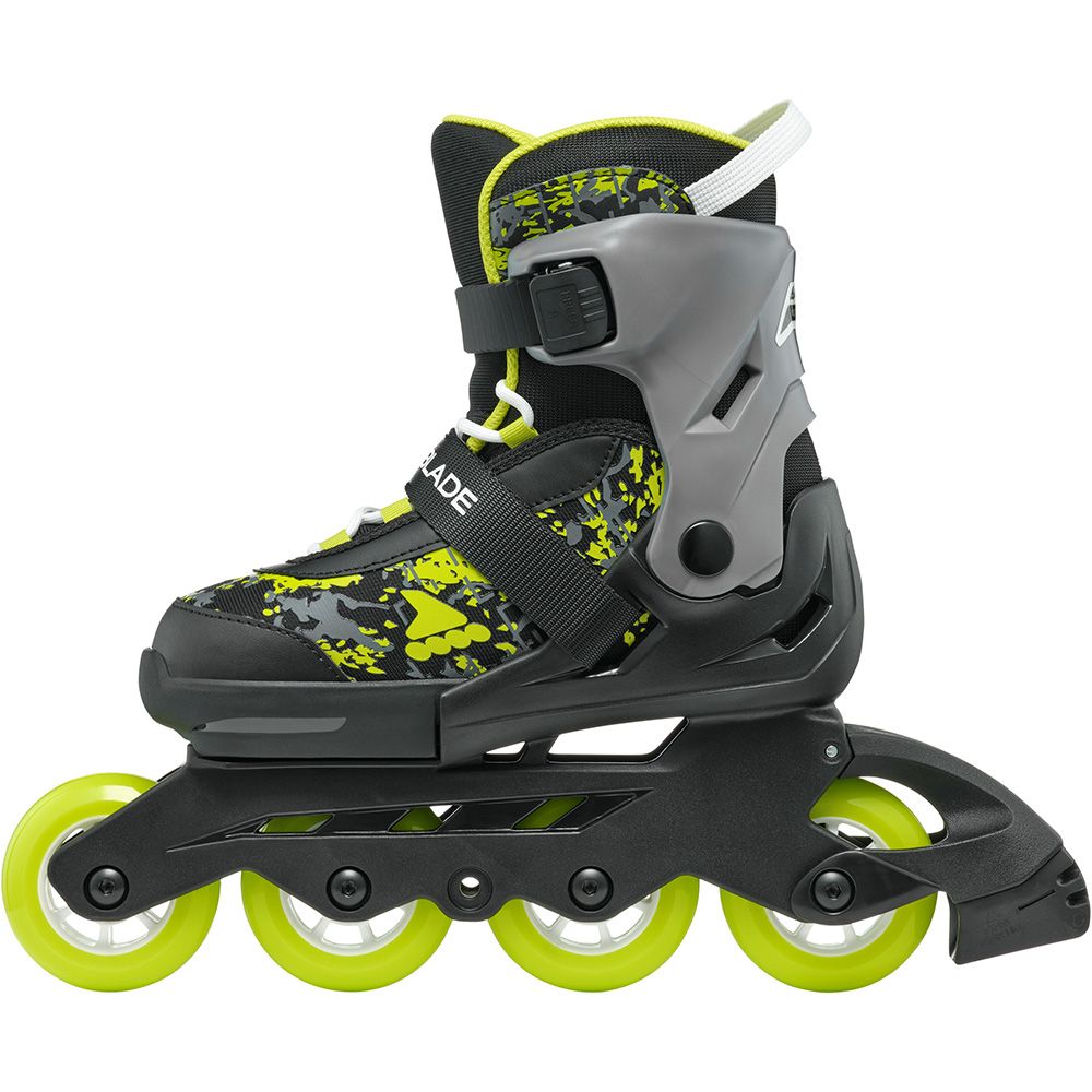 Rollerblade ролики Microblade SL black-lime 28-32