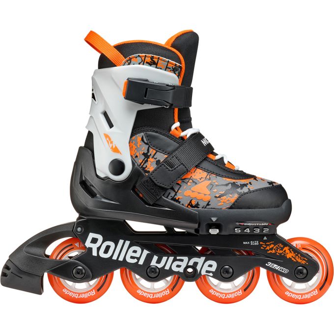 Rollerblade ролики Microblade SL black-orange 28-32
