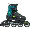 Rollerblade ролики Microblade XT black-petrol green 28-32