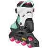 Rollerblade ролики Microblade XT black-sea green 33-36.5