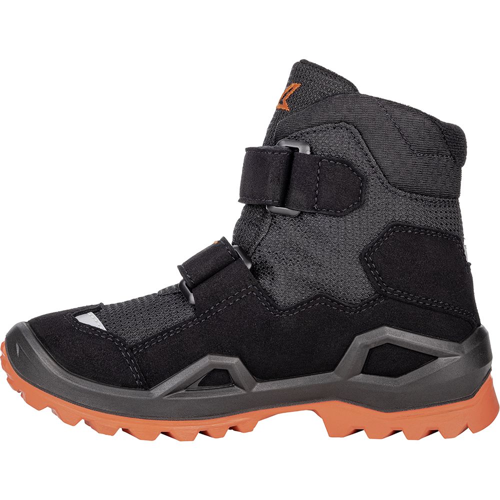 LOWA черевики Milo Evo GTX MID Jr black-orange 35.0
