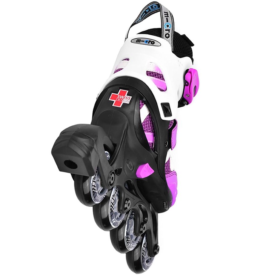 Micro ролики NEW Shaper purple-white 25-28