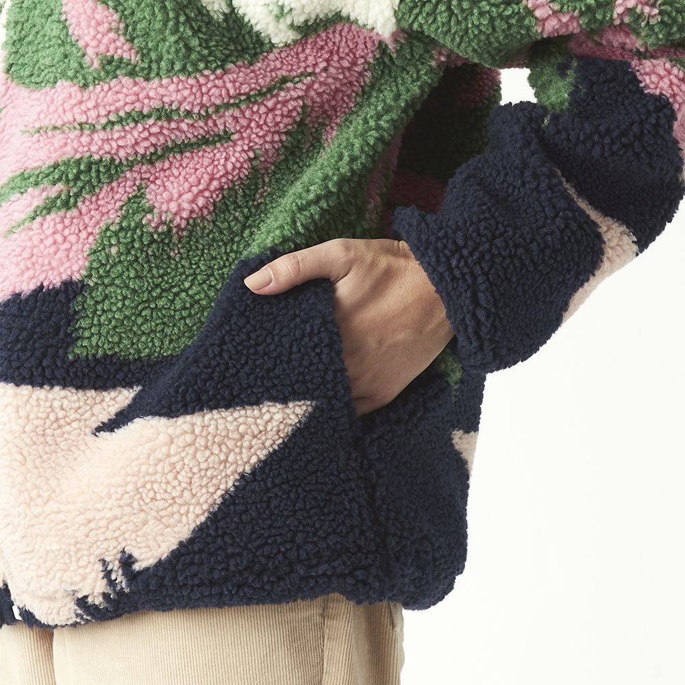 Picture Organic куртка флісова Nyss Zip W cloudy landscape wmn L