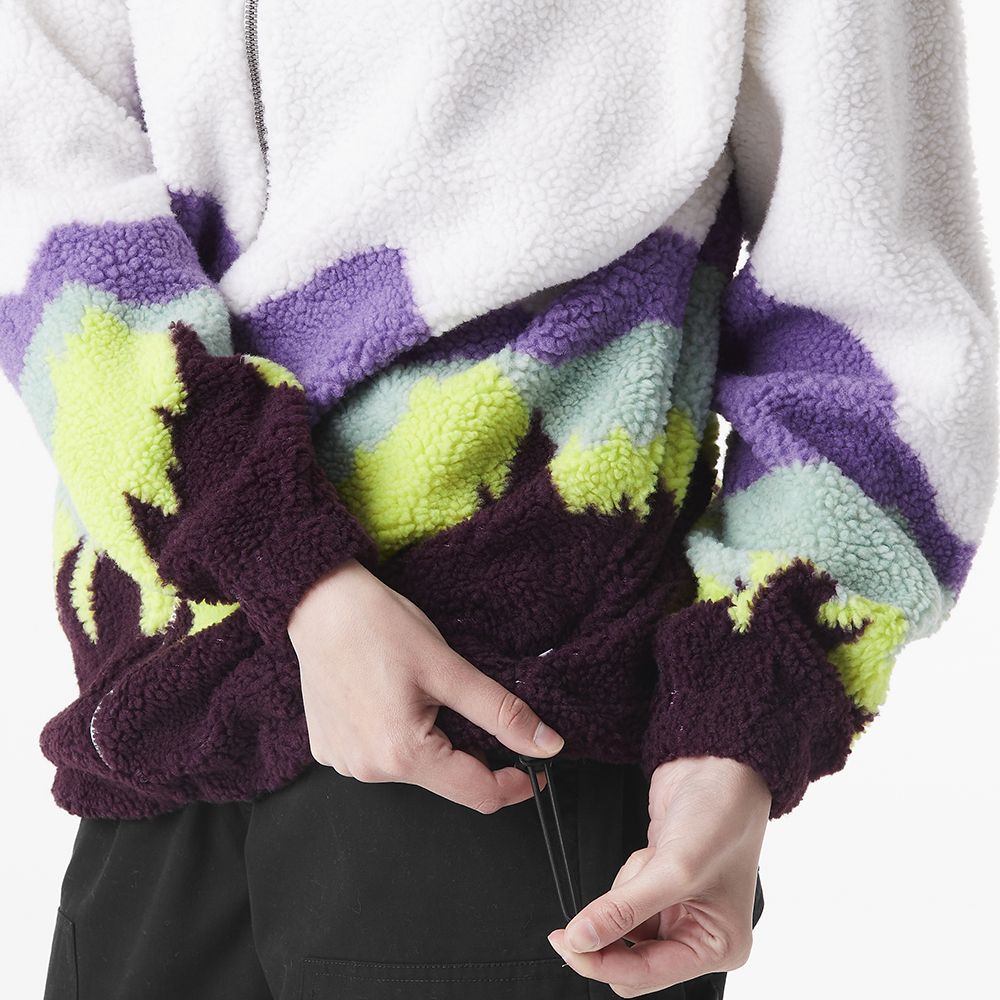 Picture Organic куртка флісова Nyss Zip W purple mountains L