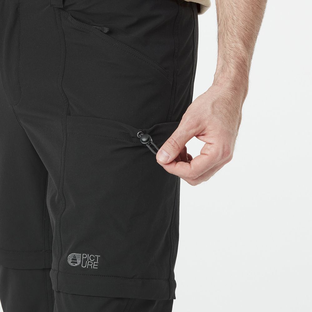 Picture Organic штани трекинговые Outif 2in1 Stretch black L