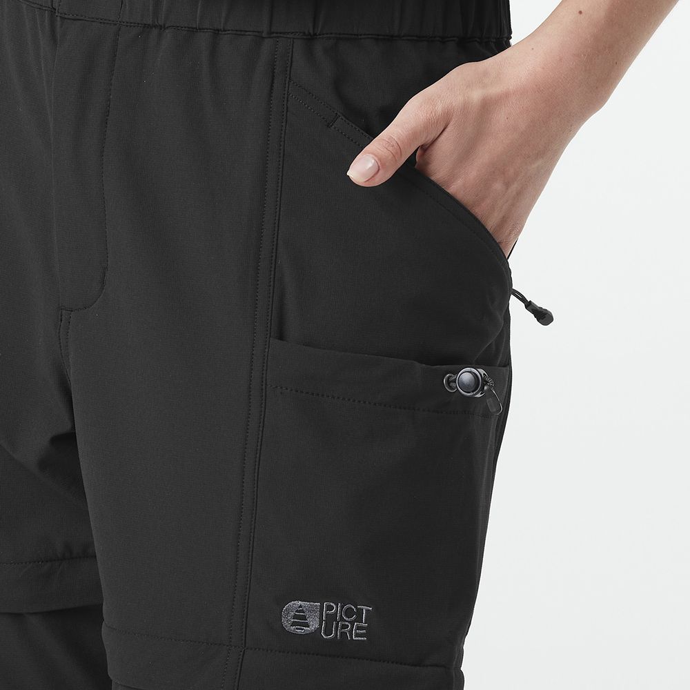 Picture Organic штани трекинговые Outif 2in1 Stretch W black L