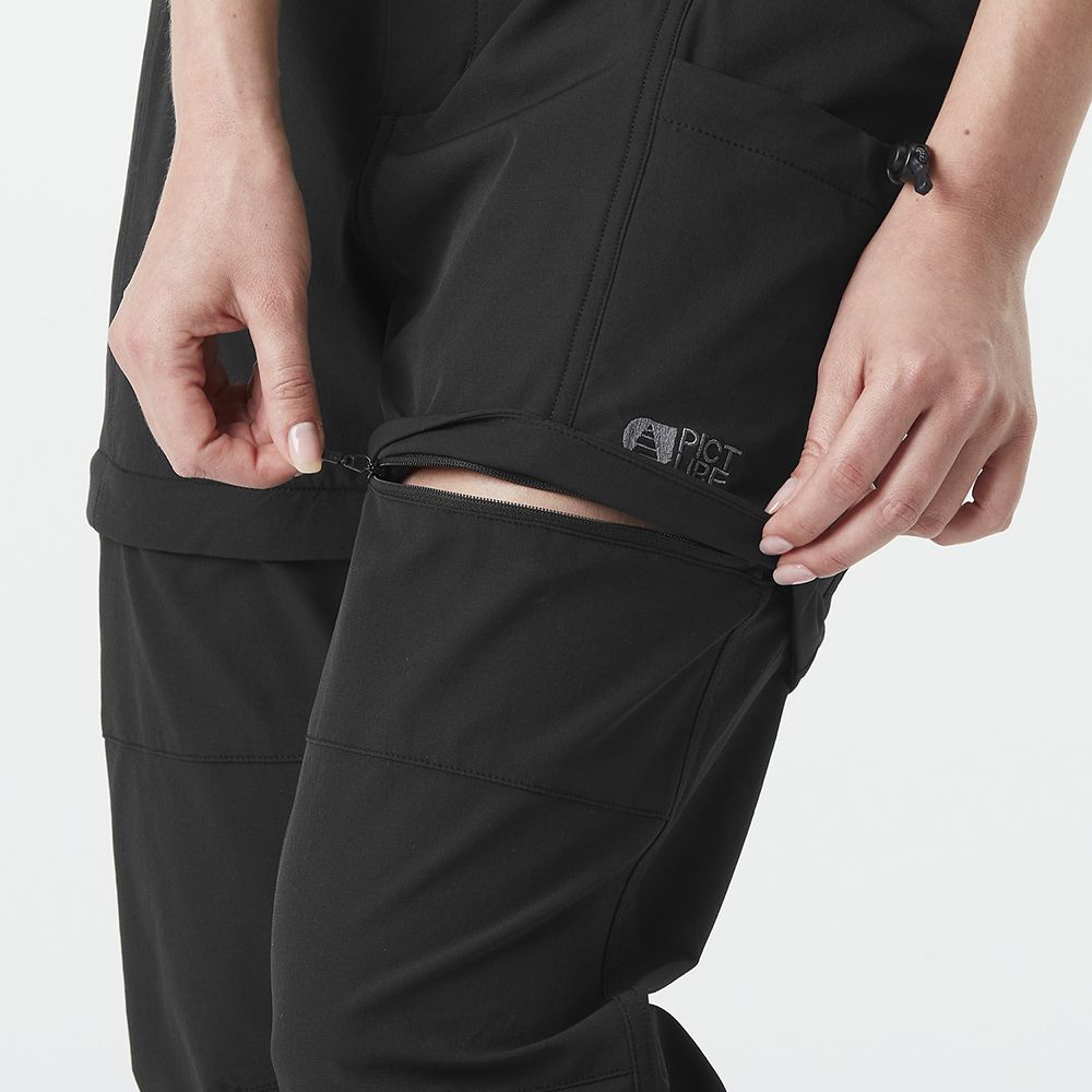Picture Organic штани трекинговые Outif 2in1 Stretch W black L