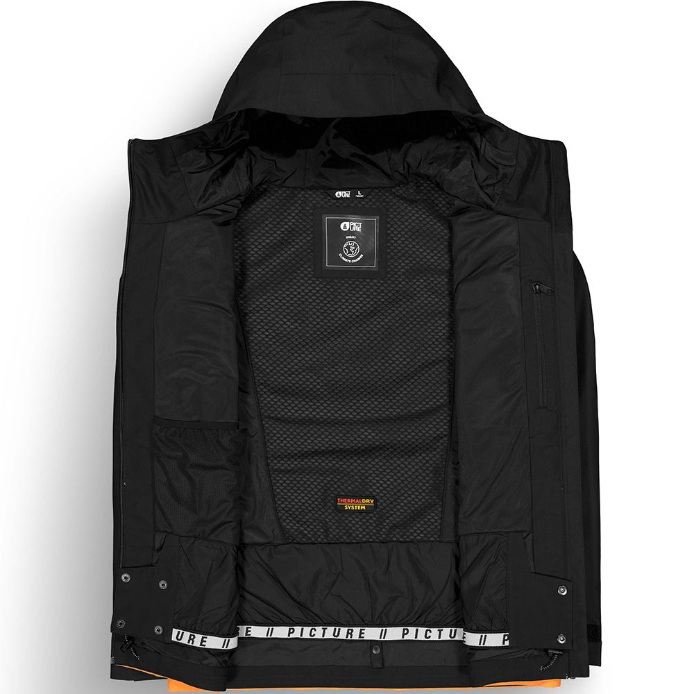 Picture Organic куртка лижна Picture Object 2025 black-honey carrot L