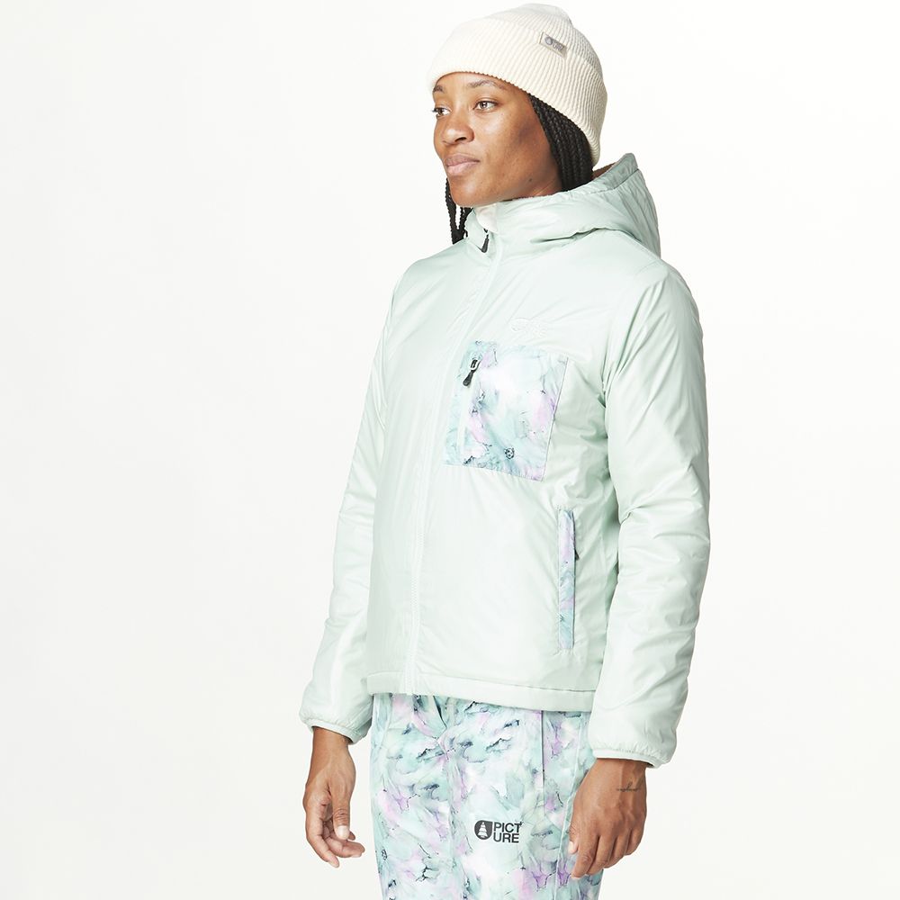 Picture Organic куртка утеплена Posy W 2025 silt green L