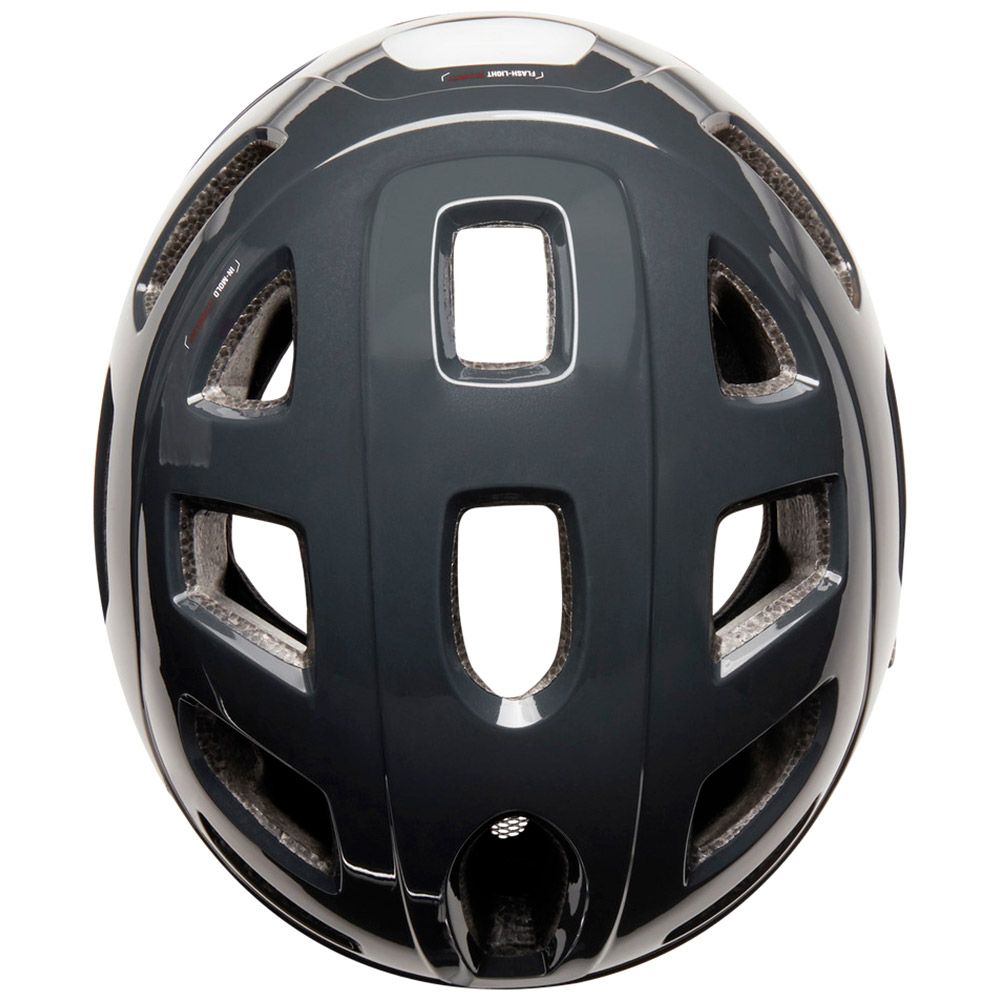 Cairn велошлем Quartz LED USB shiny shadow 52-58