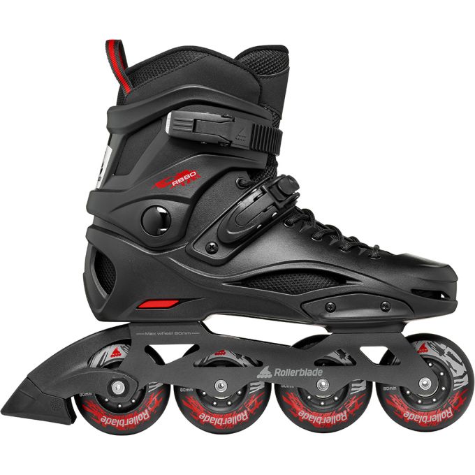 Rollerblade ролики RB 80 black-red 250