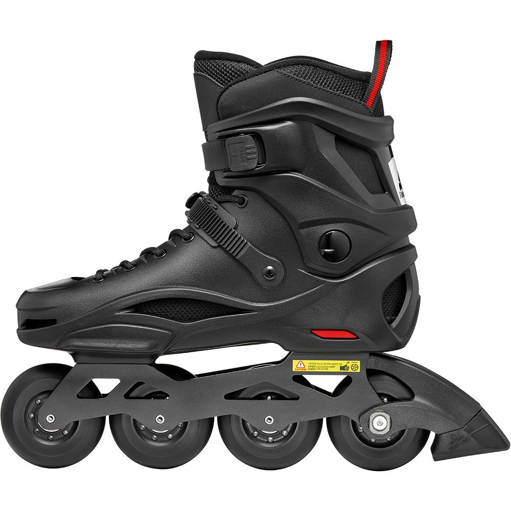 Rollerblade ролики RB 80 black-red 250