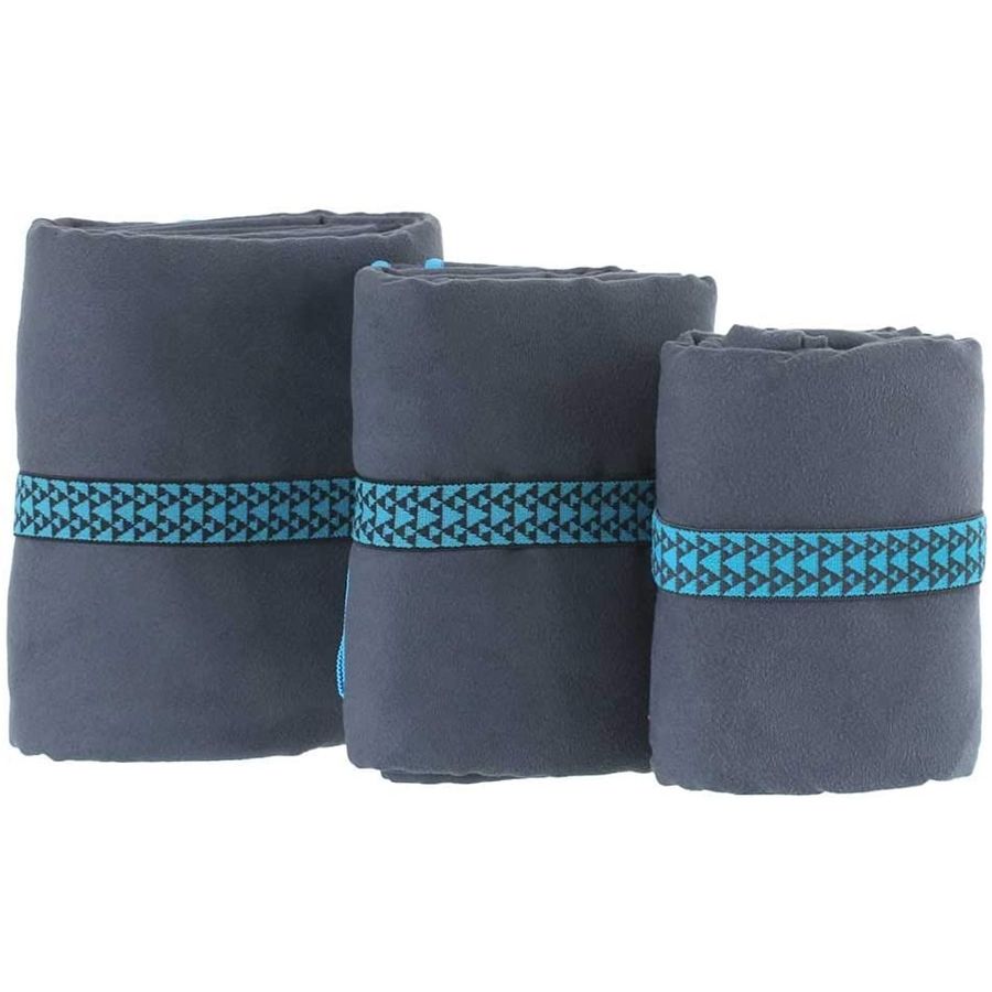 Lifeventure полотенце Recycled Soft Fibre Trek grey Giant