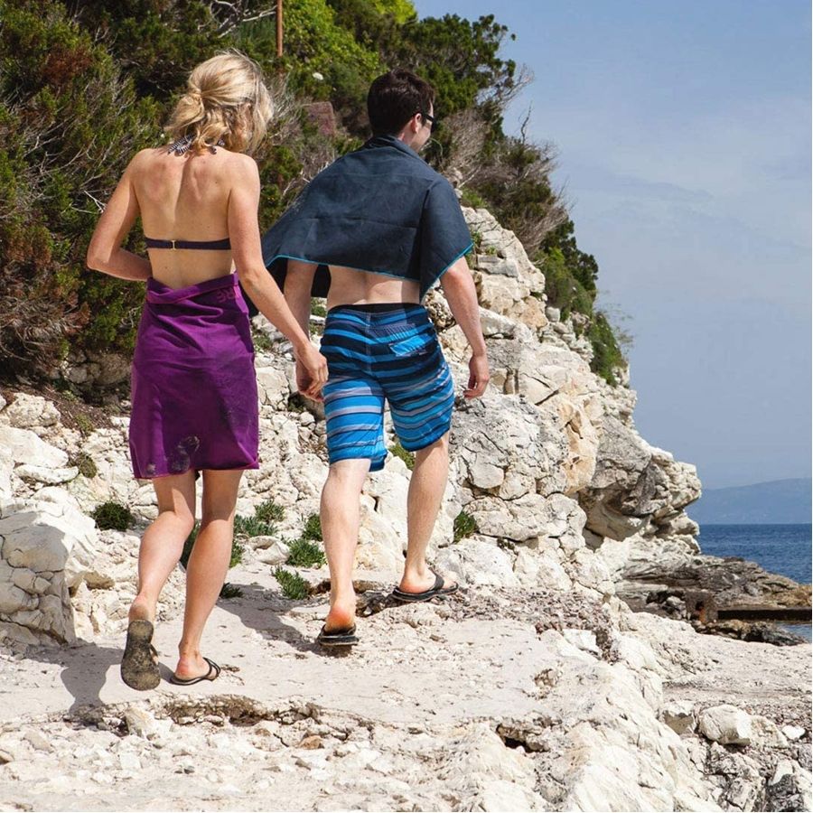 Lifeventure полотенце Recycled Soft Fibre Trek grey Giant