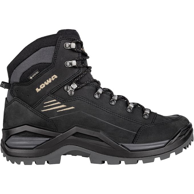 LOWA черевики Renegade Evo GTX MID black-dune 46.5