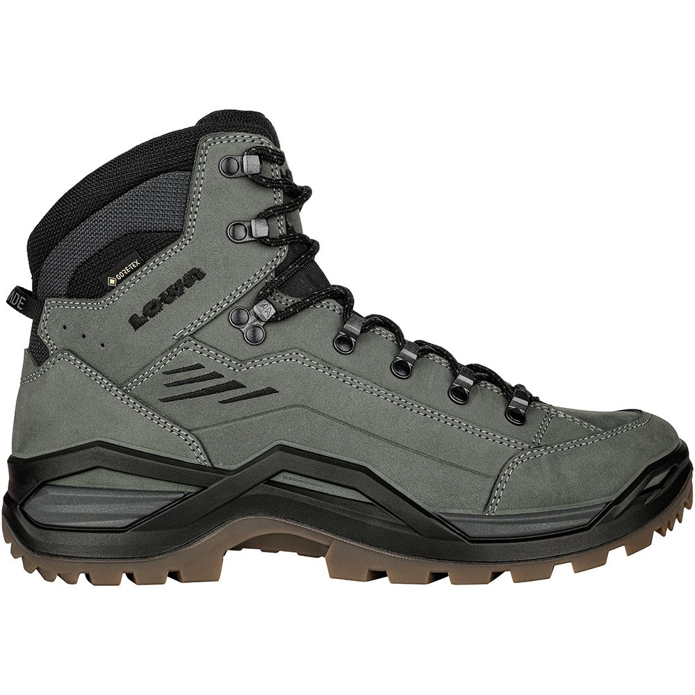 LOWA черевики Renegade Evo GTX MID dark grey-black 40.0