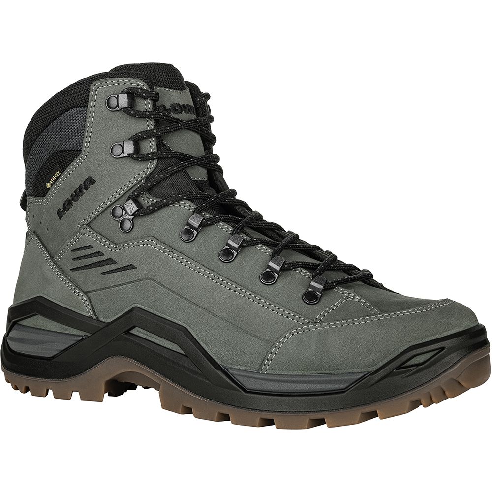 LOWA черевики Renegade Evo GTX MID dark grey-black 40.0