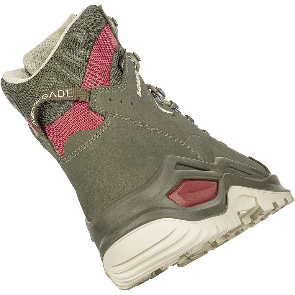 LOWA черевики Renegade Evo GTX MID W grey green-panna 37.0