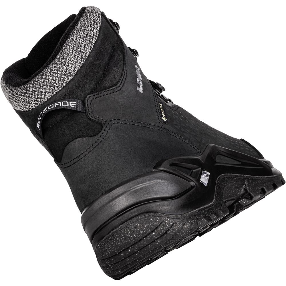 LOWA черевики Renegade Warm GTX MID black-grey 42.5