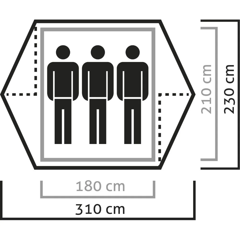 Намет Salewa Denali 3 (013.003.0868)