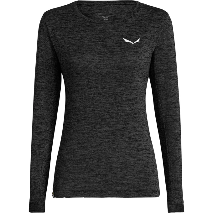 Футболка Salewa Puez Melange Dry L/S Tee Wmn (013.012.1490)