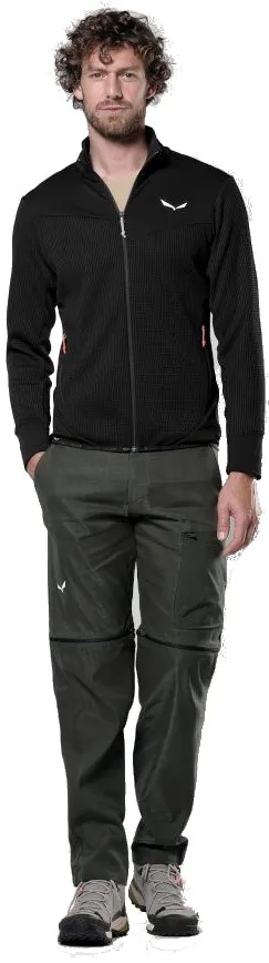 Флісова кофта Salewa Puez Waffle HYB PL Mns  (013.012.1114)