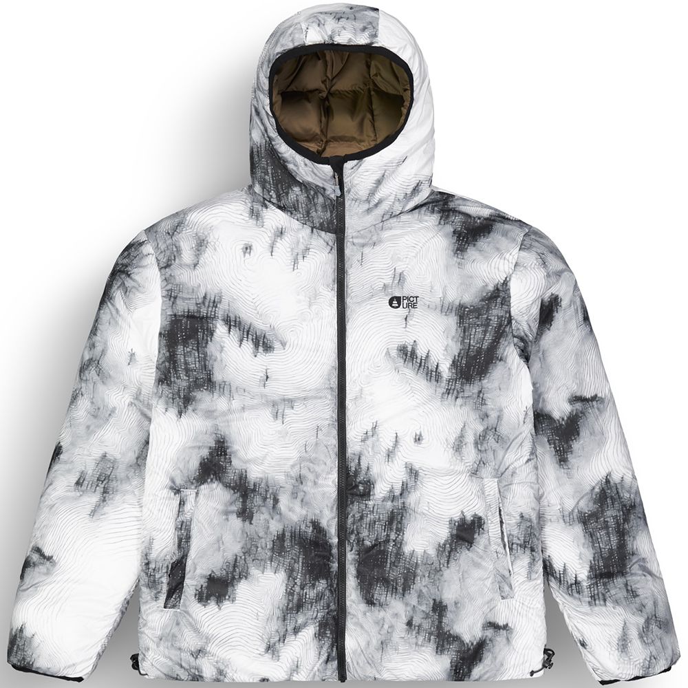 Picture Organic куртка утеплена Scape 2026 shitake-snowy pine L