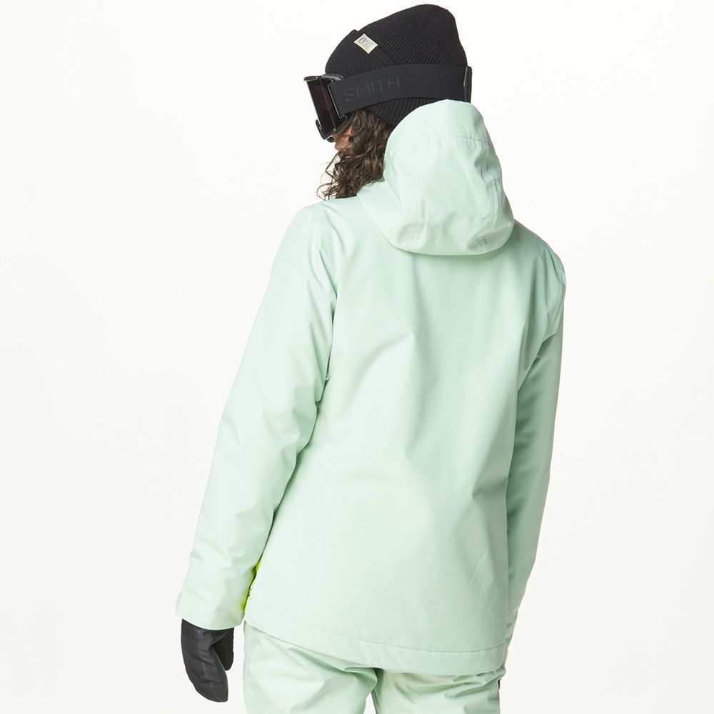 Picture Organic куртка лижна Seakrest W 2025 silt green-orchid-acid lime L