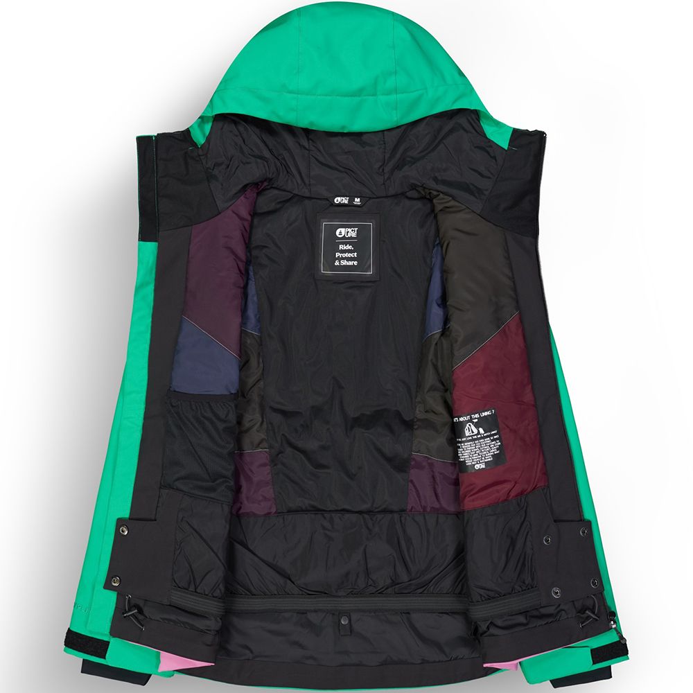Picture Organic куртка лижна Seakrest W 2026 emerald L