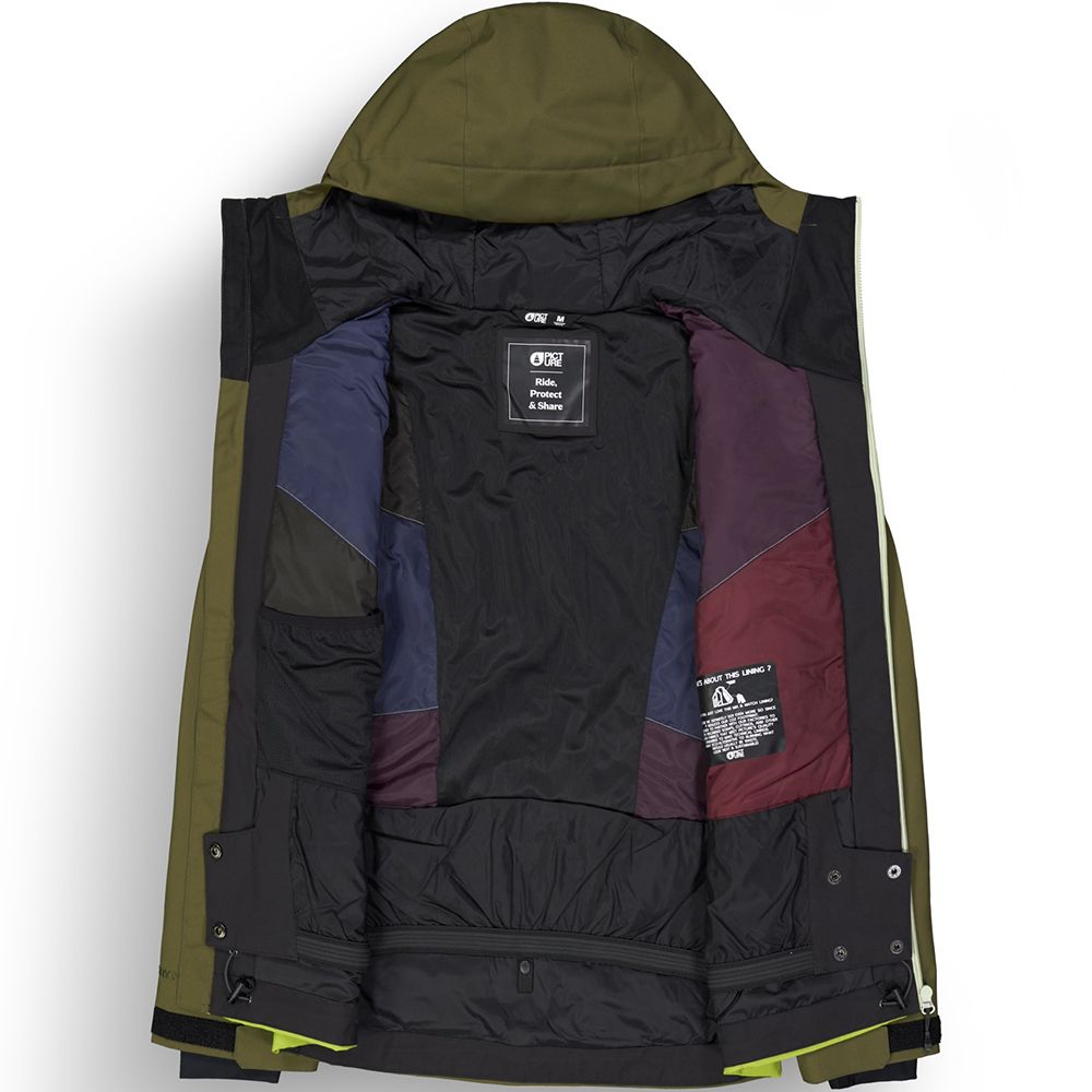 Picture Organic куртка лижна Seakrest W 2026 tobacco tender green L