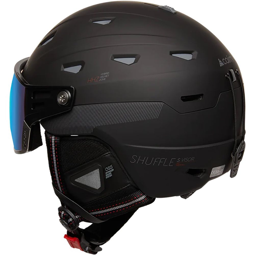 Cairn шлем Shuffle Visor Evolight NXT black 56-58